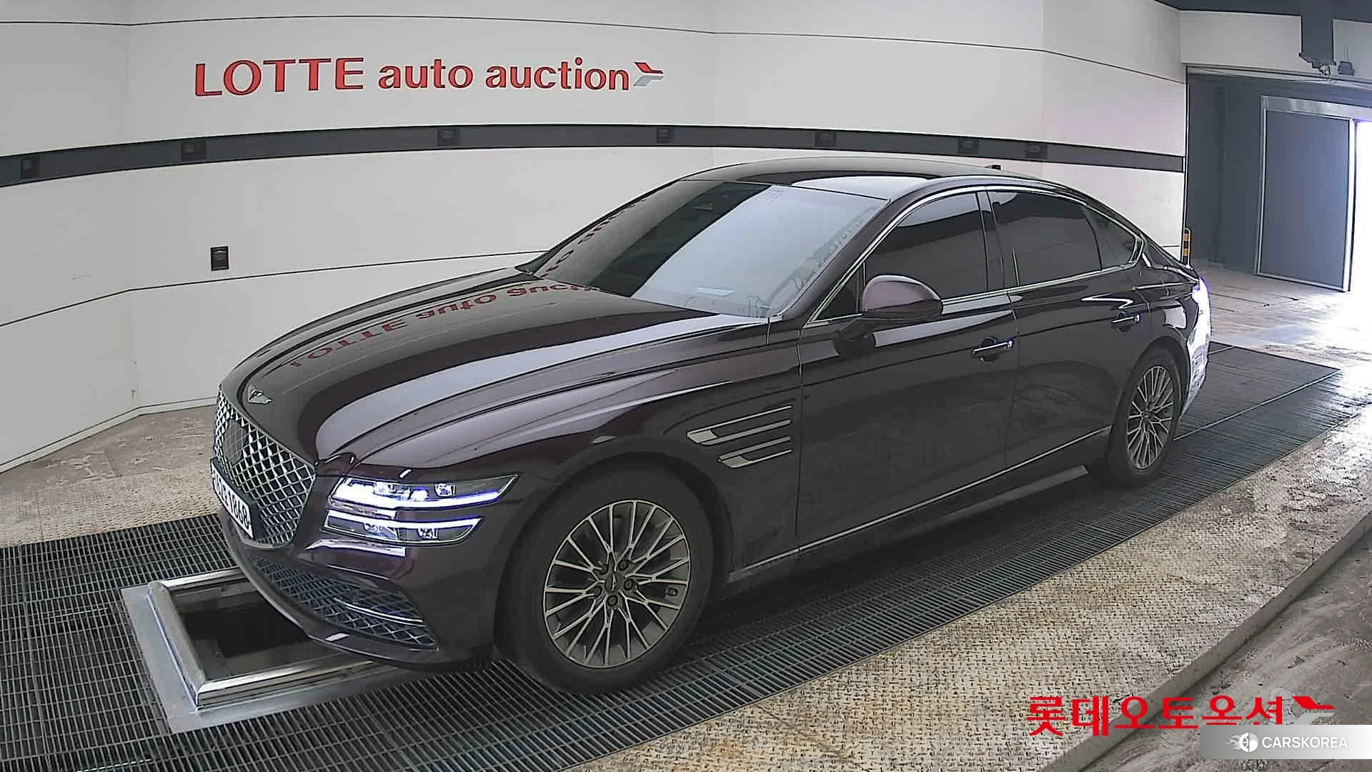 Hyundai G80 2021 Porto Red из Кореи, фото 4