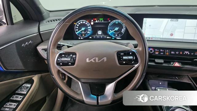 Kia K8 Hybrid 2021 Серый из Кореи, фото 4