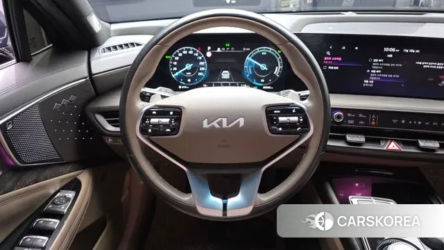 Kia K8 Hybrid 2022 Синий из Кореи, фото 4
