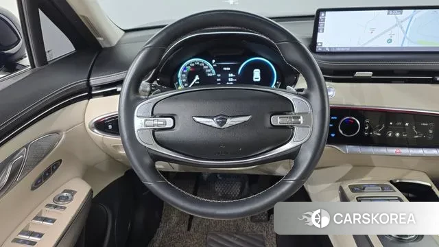 Genesis GV70 2021 Синий из Кореи, фото 4