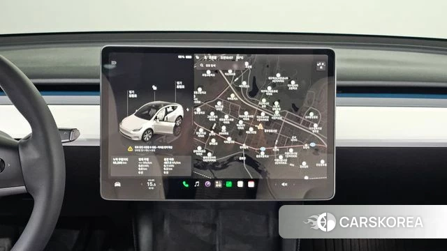 Tesla Model Y 2023 Белый из Кореи, фото 4