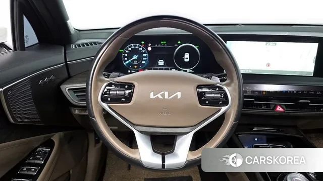 Kia K8 Hybrid 2022 Белый из Кореи, фото 4