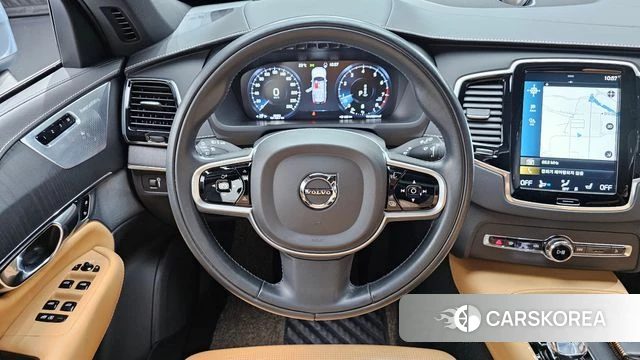 Volvo XC90 second Generation 2021 Небесно-голубой из Кореи, фото 4
