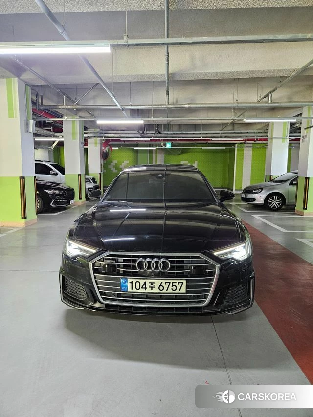 Audi A6 (C8) 2020 Черный из Кореи, фото 4