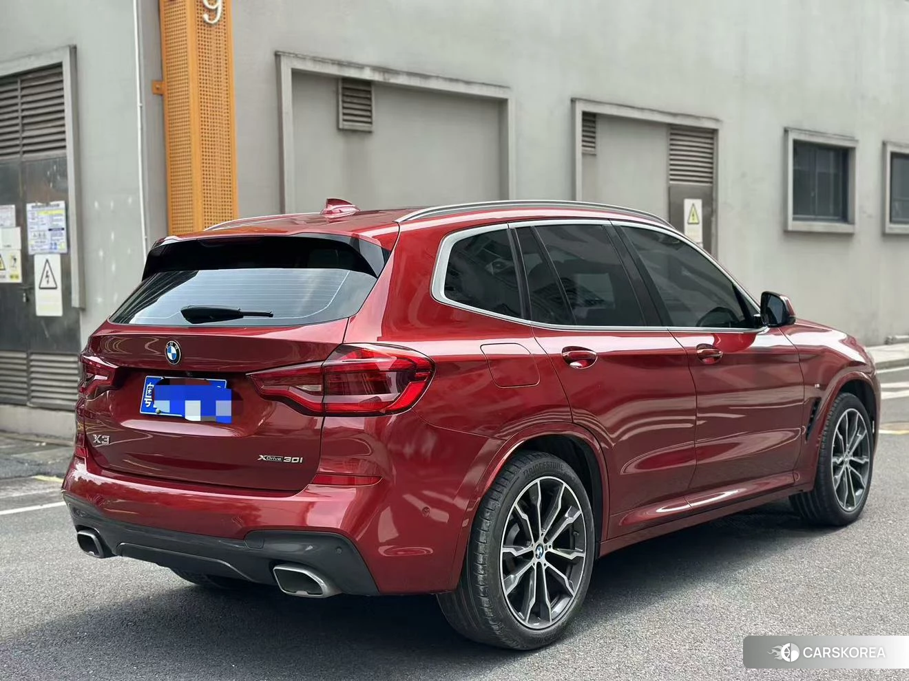 BMW X3 2021 Красный из Китая, фото 4