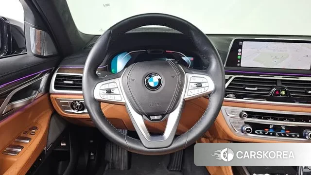 BMW 7 Series (G11) 2022 Черный из Кореи, фото 4