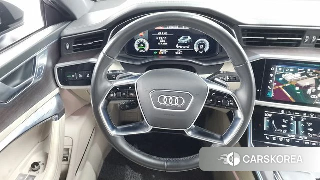 Audi A7 (4K) 2021 Черный из Кореи, фото 4