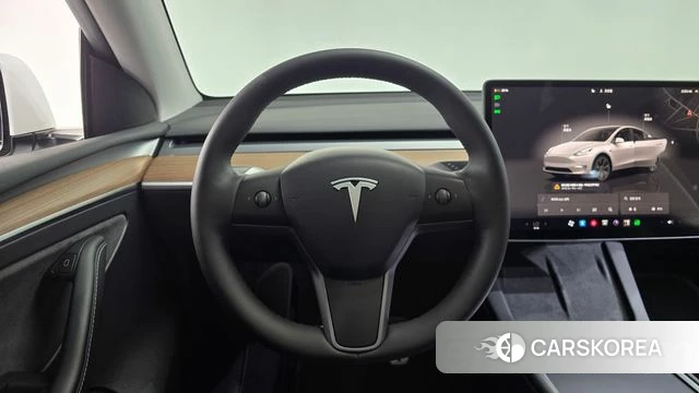 Tesla Model Y 2024 Белый из Кореи, фото 4