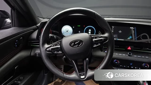 Hyundai Avante (CN7) 2020 Черный из Кореи, фото 4