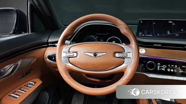 Genesis GV70 2021 Синий из Кореи, фото 4