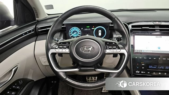 Hyundai Tucson Hybrid (NX4) 2021 Черный из Кореи, фото 4