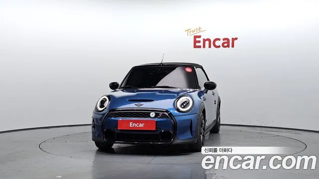 Mini Cooper S Convertible 2022 Синий из Кореи, фото 4