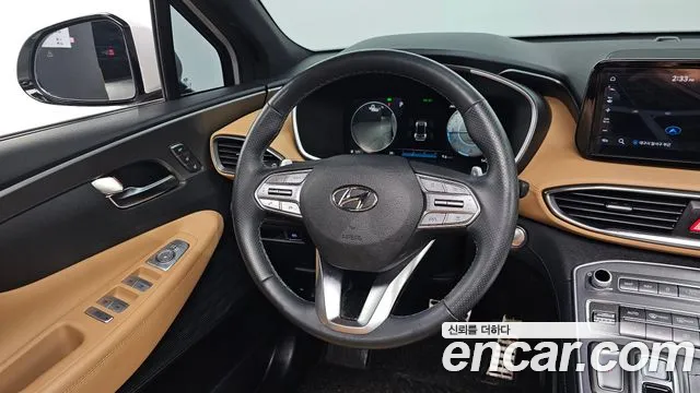 Hyundai The New Santa Fe 2021 Белый из Кореи, фото 4