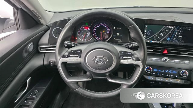 Hyundai Avante (CN7) 2021 Белый из Кореи, фото 4