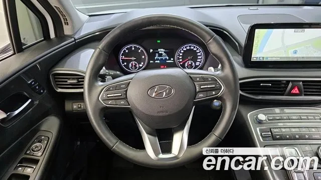 Hyundai The New Santa Fe 2022 Белый из Кореи, фото 4