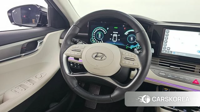 Hyundai The New Grandeur IG Hybrid 2022 Черный из Кореи, фото 4