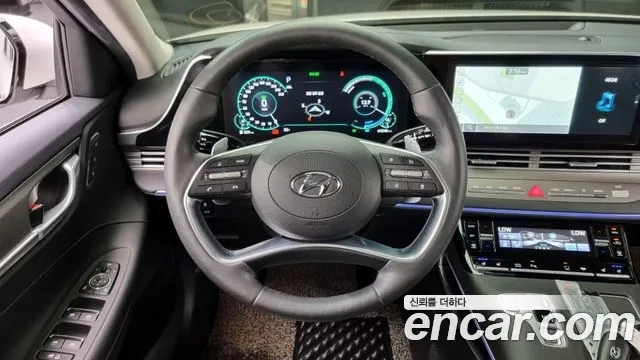 Hyundai The New Grandeur IG Hybrid 2020 Белый из Кореи, фото 4