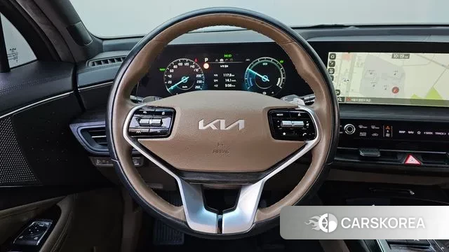 Kia K8 Hybrid 2022 Черный из Кореи, фото 4