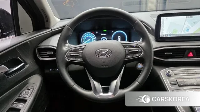Hyundai The New Santa Fe 2022 Черный из Кореи, фото 4