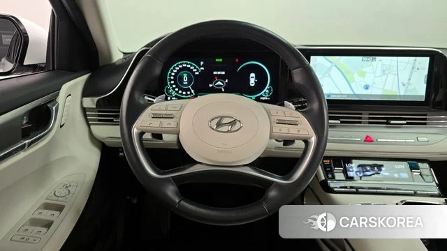 Hyundai The New Grandeur IG Hybrid 2022 Белый из Кореи, фото 4