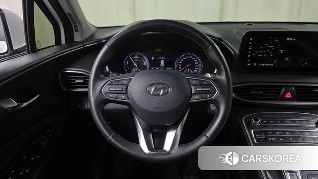 Hyundai The New Santa Fe 2021 Белый из Кореи, фото 4