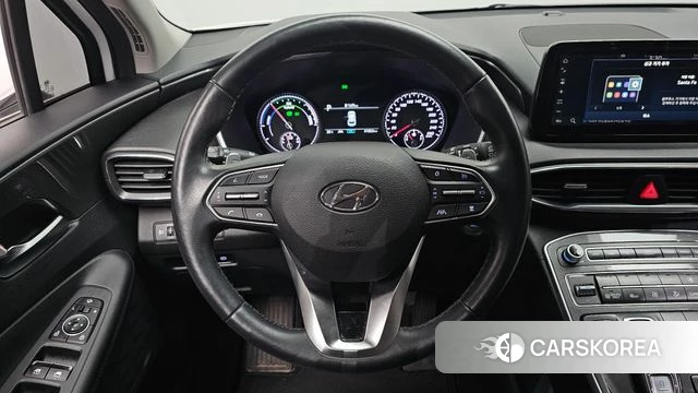 Hyundai The New Santa Fe 2022 Белый из Кореи, фото 4