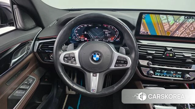 BMW 6 Series GT (G32) 2022 Черный из Кореи, фото 4