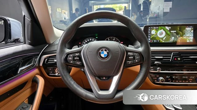 BMW 5 Series (G30) 2018 Серый из Кореи, фото 4