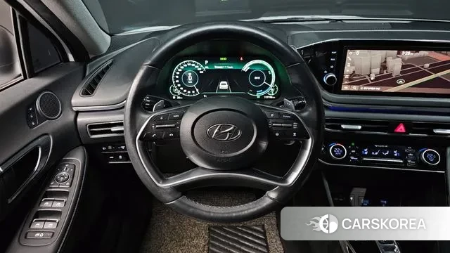 Hyundai Sonata Hybrid (DN8) 2021 Белый из Кореи, фото 4