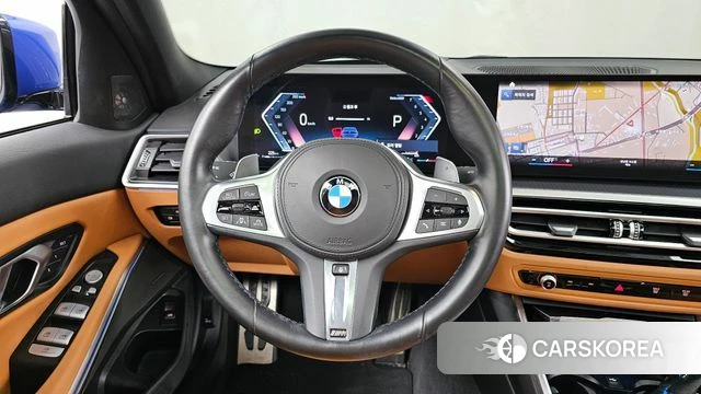 BMW 3 Series (G20) 2023 Синий из Кореи, фото 4