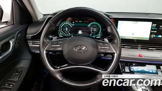 Hyundai The New Grandeur IG Hybrid 2019 Белый из Кореи, фото 4