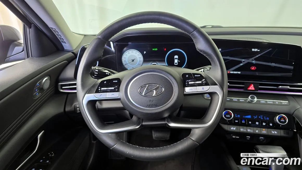 Hyundai Avante Hybrid (CN7) 2022 Серый из Кореи, фото 4