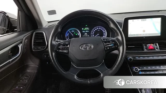 Hyundai Grandeur IG Hybrid 2018 Черный из Кореи, фото 4