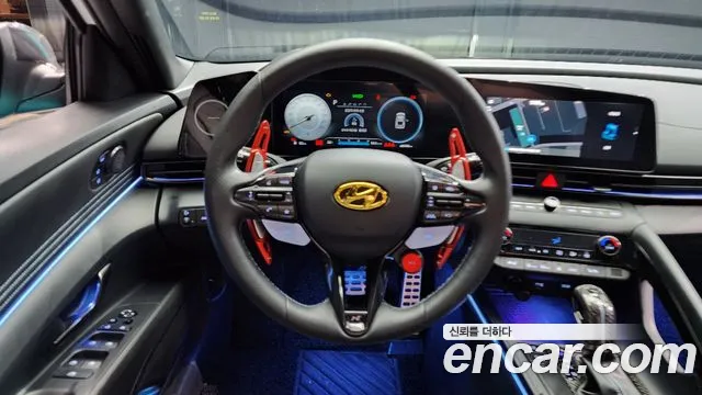 Hyundai Avante (CN7) 2022 Черный из Кореи, фото 4