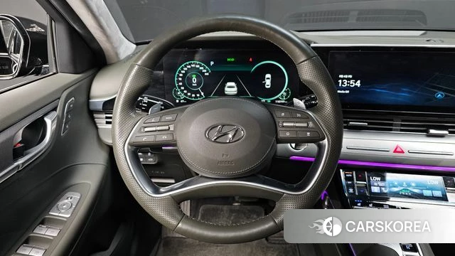 Hyundai The New Grandeur IG Hybrid 2020 Черный из Кореи, фото 4