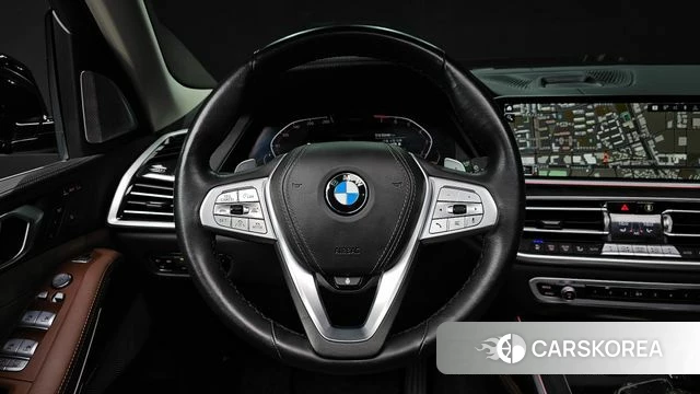 BMW X7 (G07) 2021 Черный из Кореи, фото 4