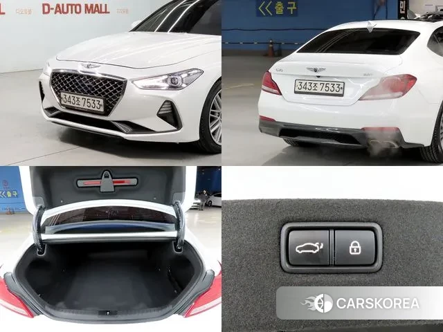 Genesis G70 2020 Белый из Кореи, фото 4