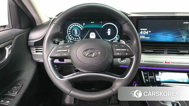 Hyundai The New Grandeur IG Hybrid 2022 Белый из Кореи, фото 4