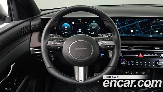 Hyundai The New Tucson Hybrid (NX4) 2024 Белый из Кореи, фото 4