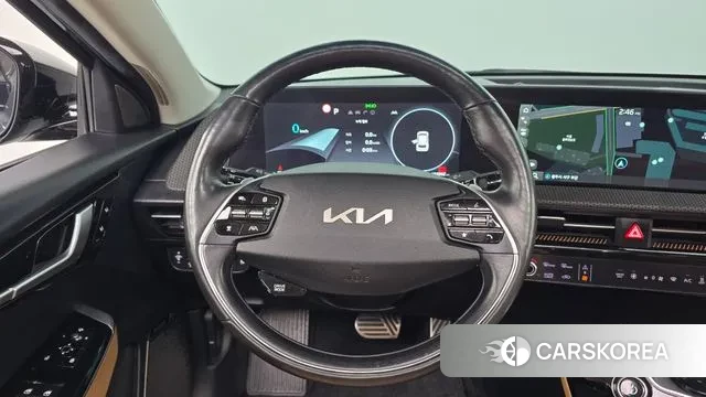 Kia EV6 2021 Синий из Кореи, фото 4
