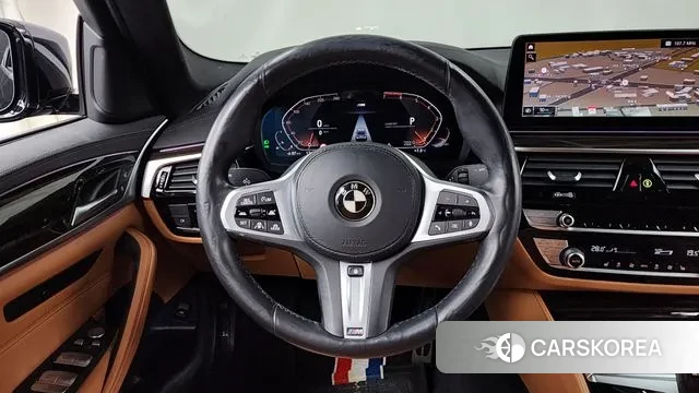 BMW 5 Series (G30) 2021 Черный из Кореи, фото 4