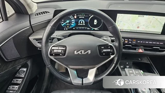 Kia K8 Hybrid 2021 Черный из Кореи, фото 4