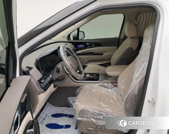 Kia The New Carnival 4th Generation 2023 Белый из Кореи, фото 4