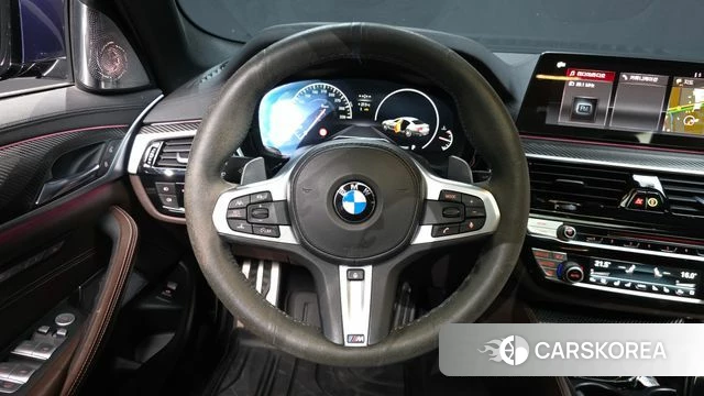 BMW 5 Series (G30) 2019 Синий из Кореи, фото 4
