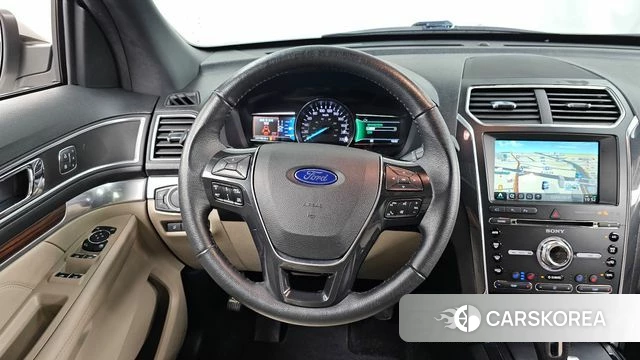 Ford Explorer 2018 Белый из Кореи, фото 4