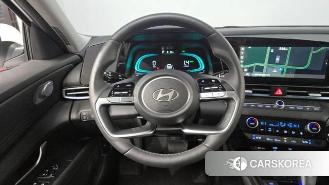 Hyundai The New Avante Hybrid (CN7) 2025 Белый из Кореи, фото 4