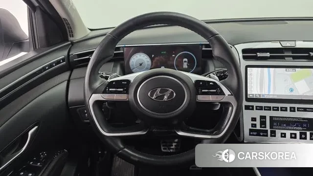 Hyundai Tucson Hybrid (NX4) 2023 Белый из Кореи, фото 4