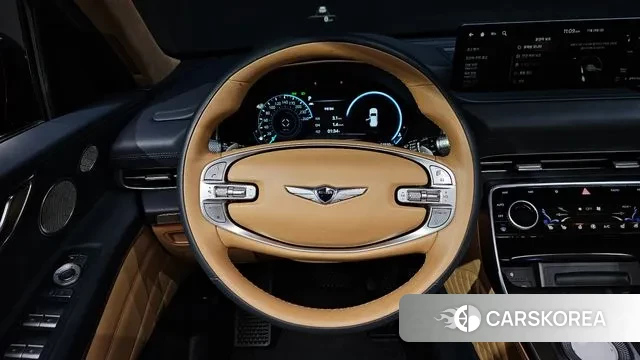 Genesis GV80 2021 Синий из Кореи, фото 4