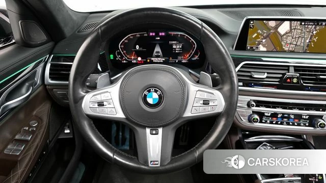 BMW 7 Series (G11) 2021 Черный из Кореи, фото 4