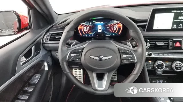 Genesis G70 2019 Красный из Кореи, фото 4